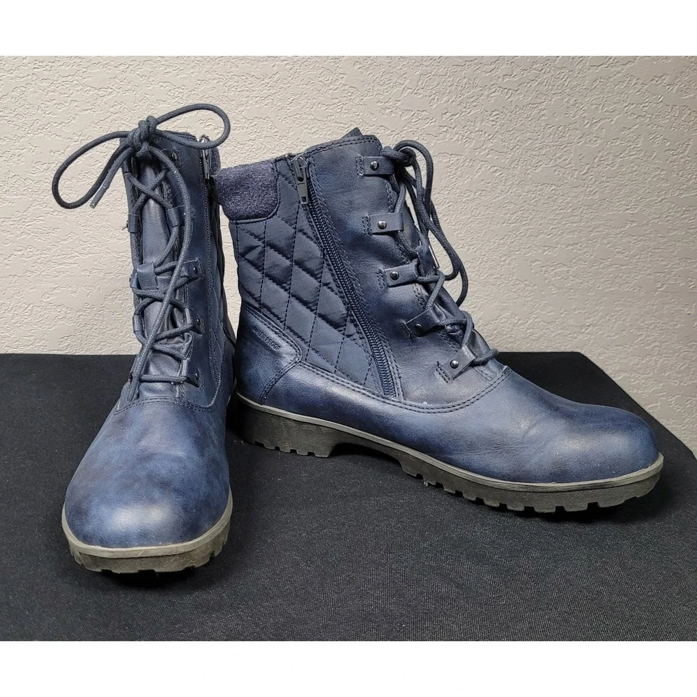 JBU by Jambu Summit Waterproof Boot Navy Blue #B2SMT73 Women's 9M